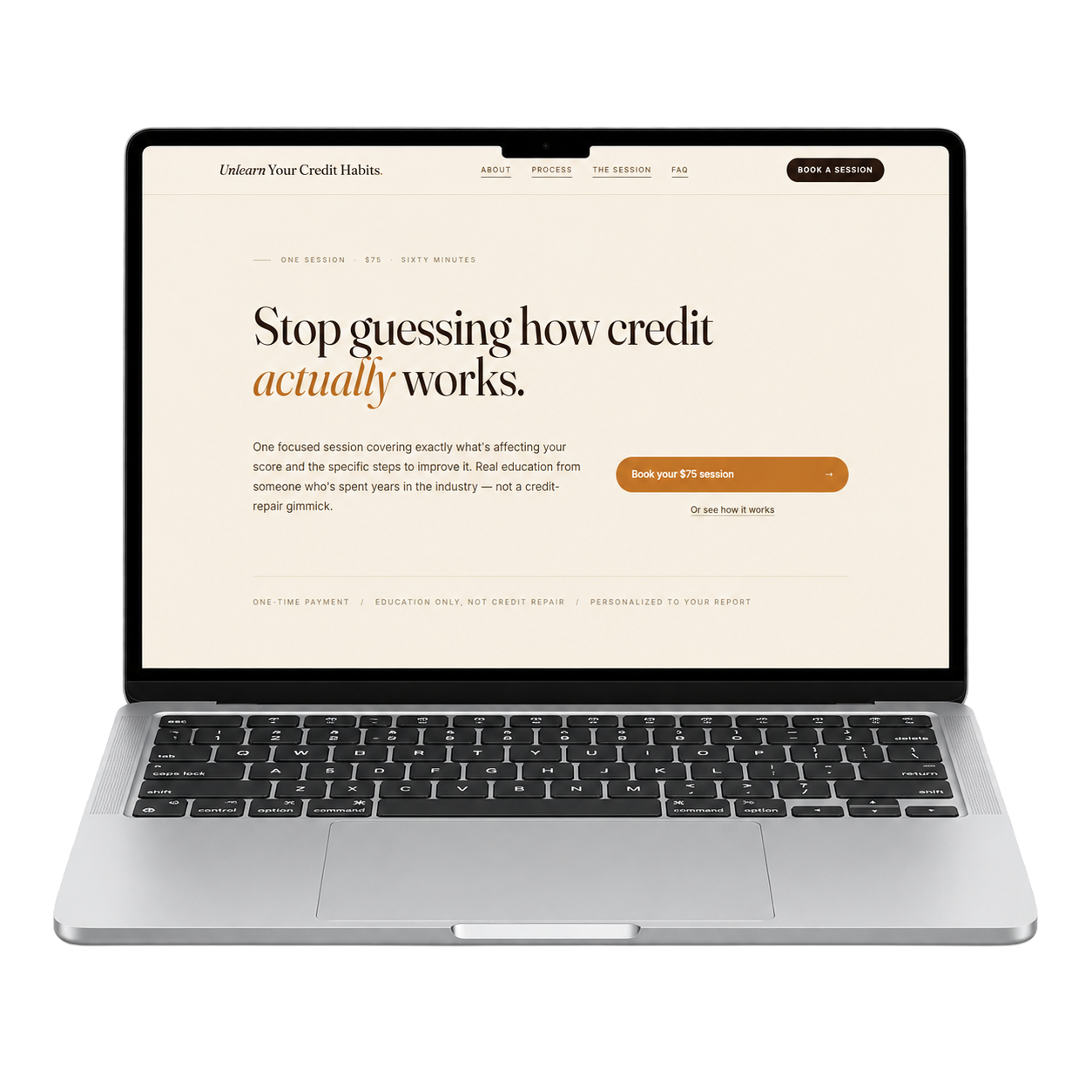 Unlearn Your Credit Habits project preview